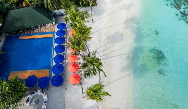 Helen's Bar, Pool Aerial